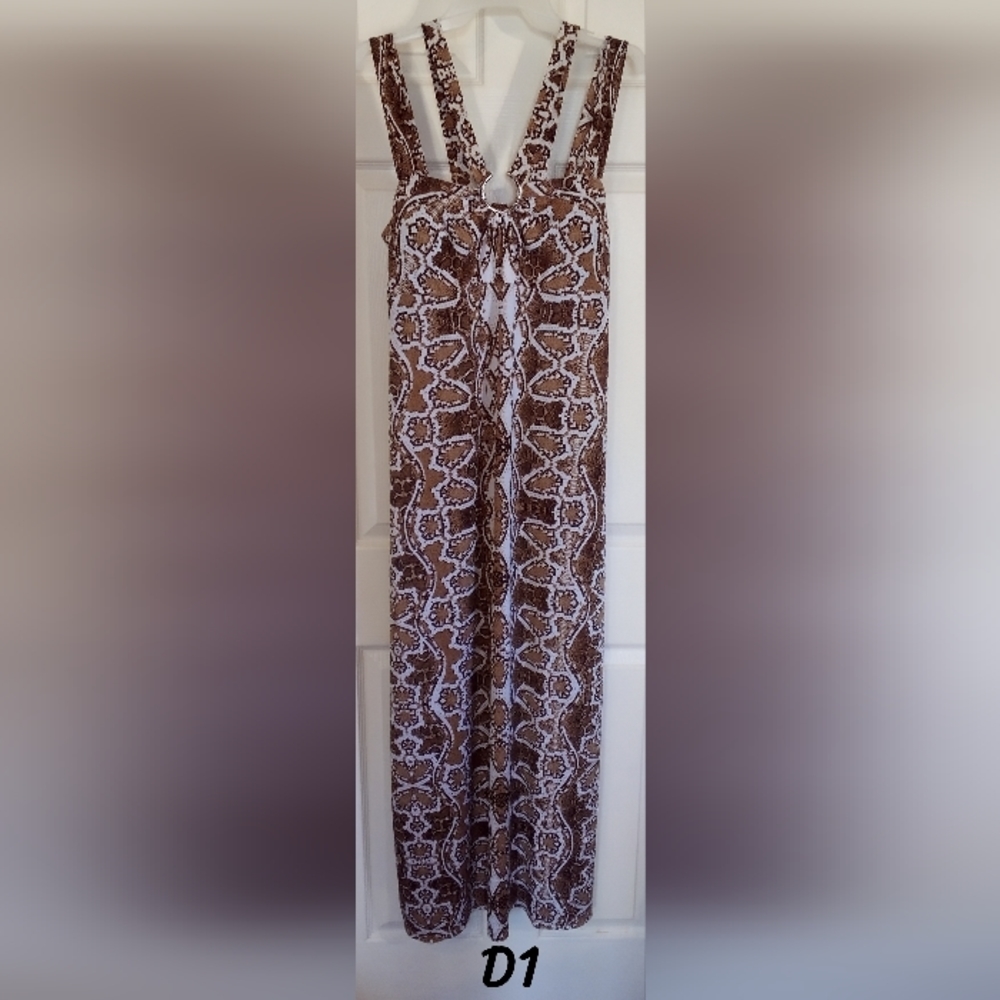 BISOU Bisou Michelle Bohbot Maxi Dress, Sz 16